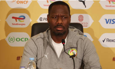 Senegal coach Pape Thiaw