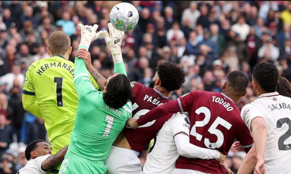 David Raya incident explained as VAR saves Gunners
