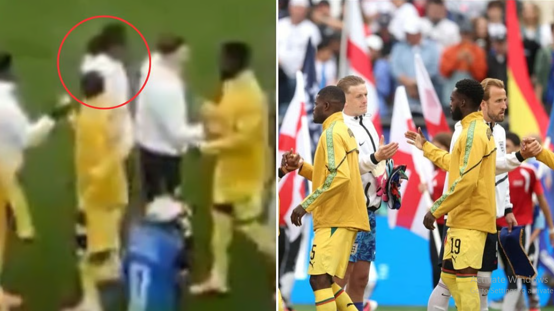 England’s Spence 'snubs' Partey pre‑match handshake